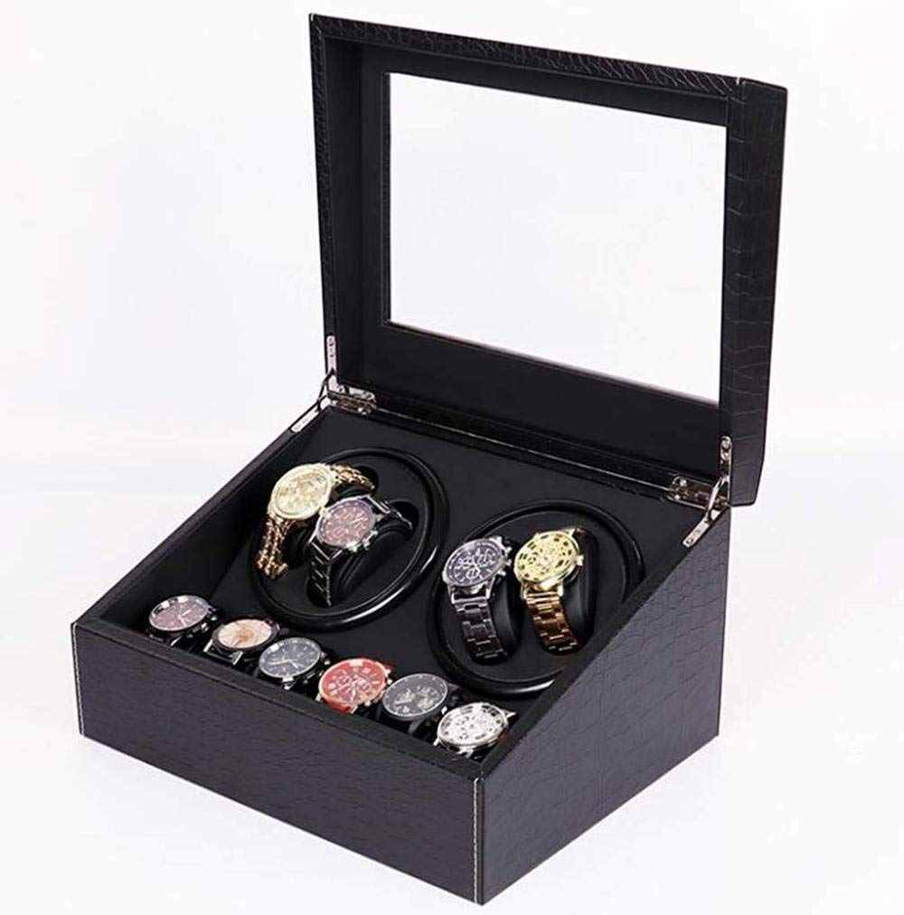 WMYYZYQ Watch Winders Watch Shaker Watch Box Winder Watch Shaker Rotating Mechanical Watch Automatic Winding Box Storage Box Fashion
