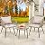 YITAHOME 3-Piece Wicker Small Patio Balcony Chair Set, Outdoor Rattan Conversation Apartment Chairs for Backyard, Balcony and Apartment with Soft Cushions, Glass Side Table Gray