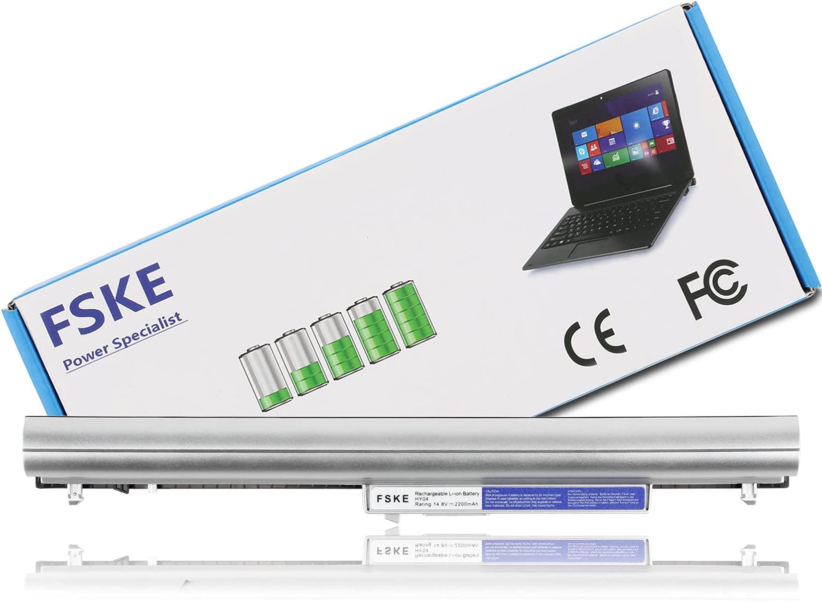 Batteria HY04 14.8V 2600mAh Per HP Pavilion TouchSmart SleekBook 14 – 718101-001
