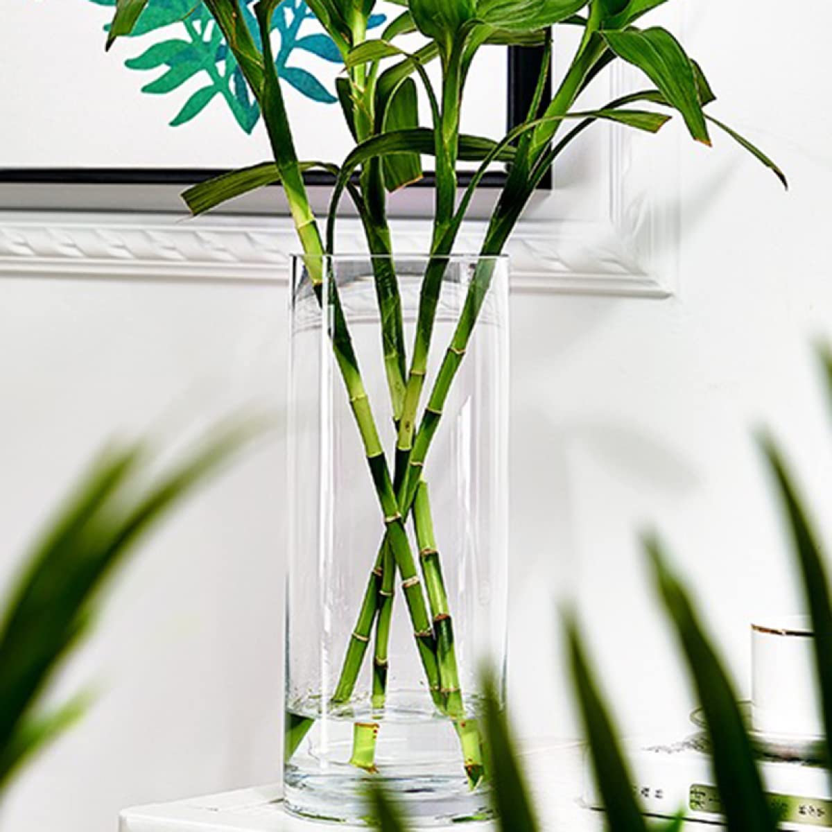 Amazon.co.jp: 花瓶 大きい 一輪挿し フラワーベース 生花 造花 ドライ 