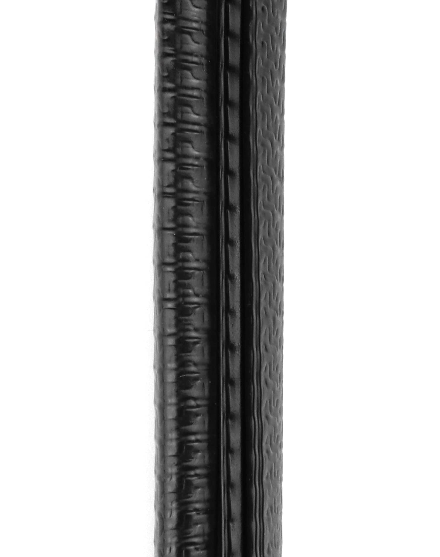 QWORK® Ochraniacz krawędzi drzwi samochodu, gumowa osłona krawędzi, ochraniacz drzwi samochodu, kształt U, 10 m, czarny, do większości samochodów