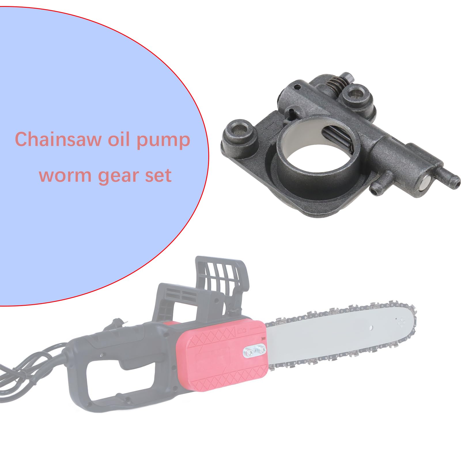 Pompa Dell'olio Per Motosega HUONIU - Ricambio Per Echo CS-350 E CS-2600 - Ferro Ad Alta Durezza - Facile Installazione - Foto 11