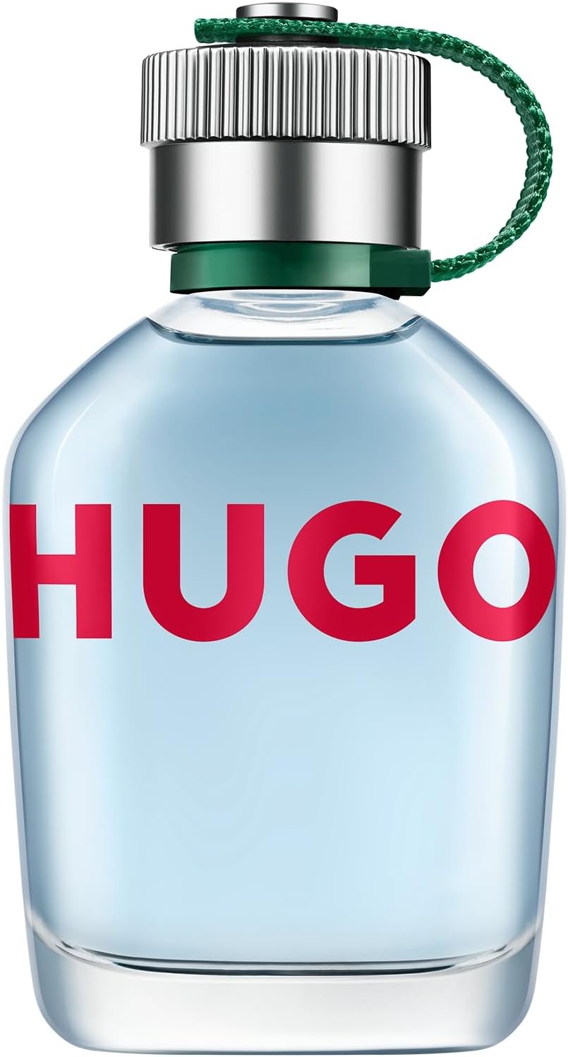 Hugo Boss Hugo Man Eau de Toilette – Fresh Aromatic Cologne – With Notes of Green Apple & Fir Balsam – Long Lasting Fragrance for Everyday Wear – Luxury Perfume for Men