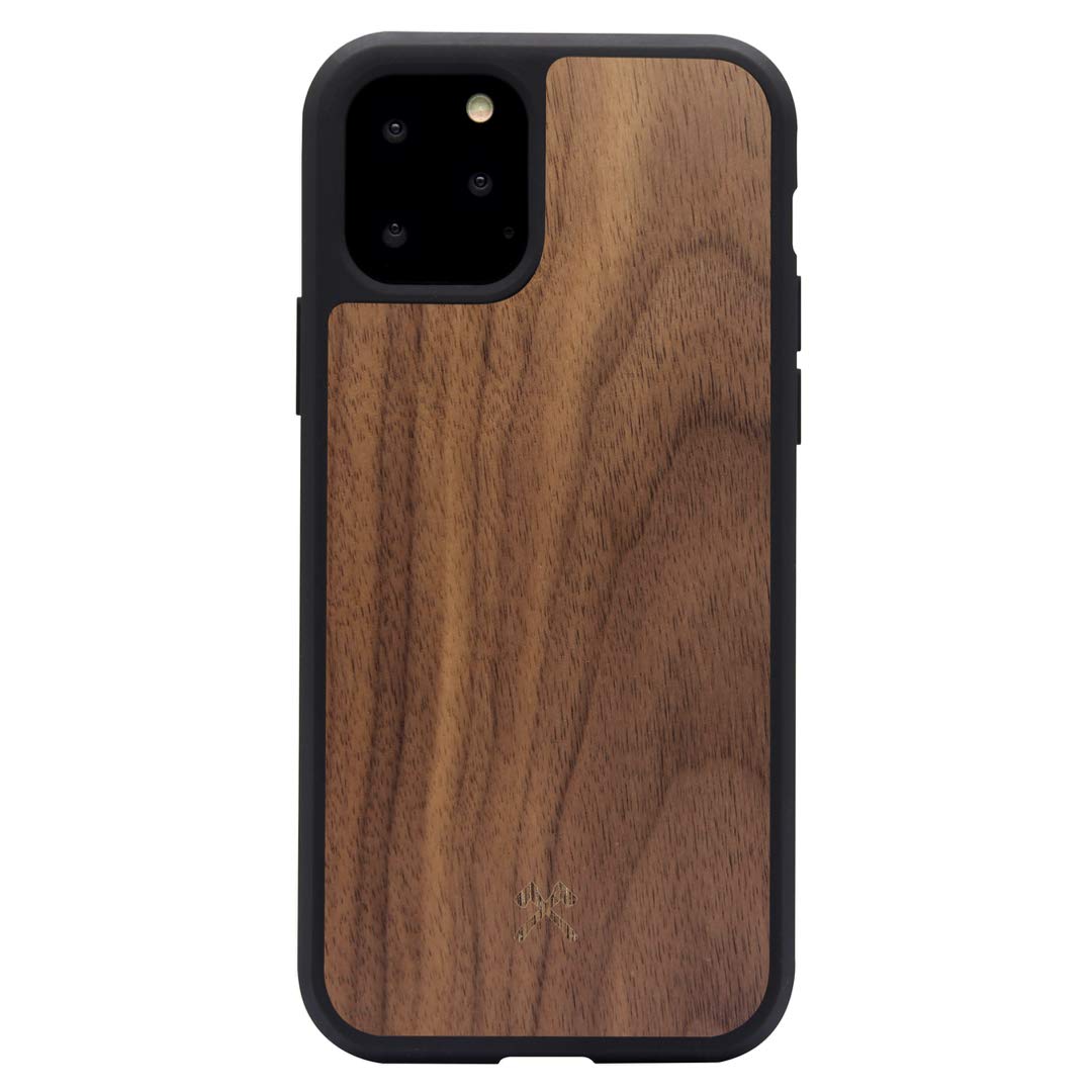 Woodcessories - Real Walnut Case Compatible with iPhone 11 Pro Max, EcoBump