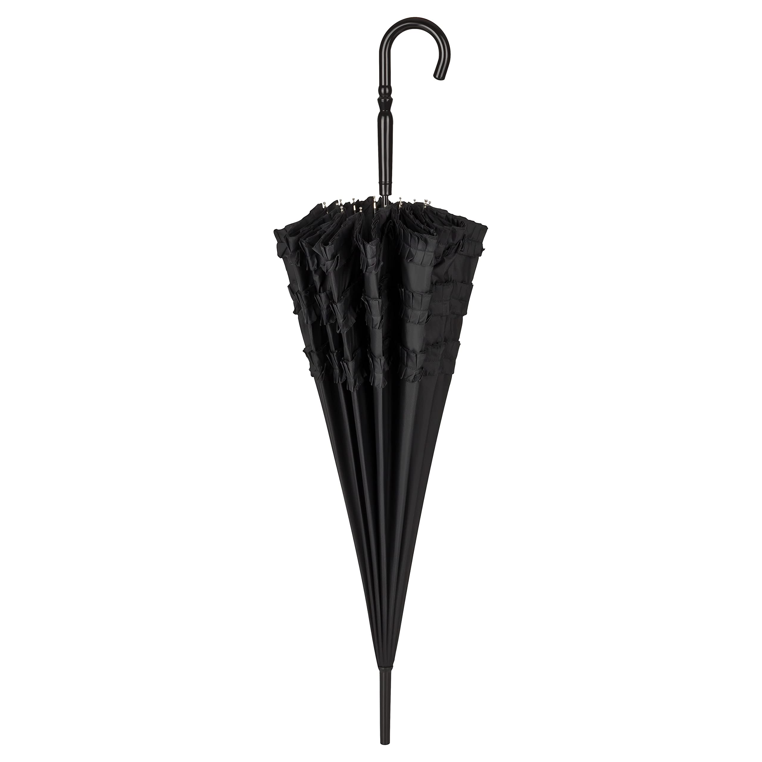 VON LILENFELD® Ombrelle Parapluie Pagode Parasol Femme Ruchés Sarah