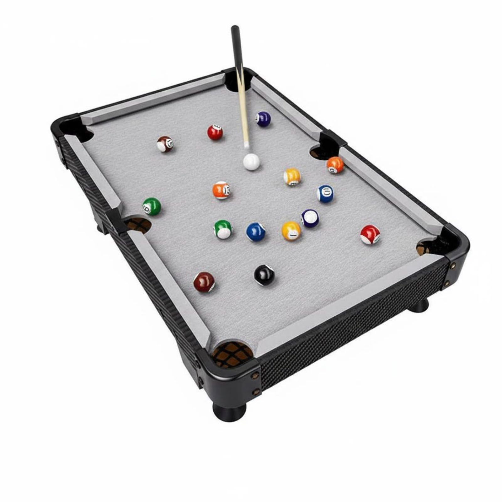 Gralara Mini Table Billard Interactif Billard Miniature Assemblage Rapi pour Enfants, Maison