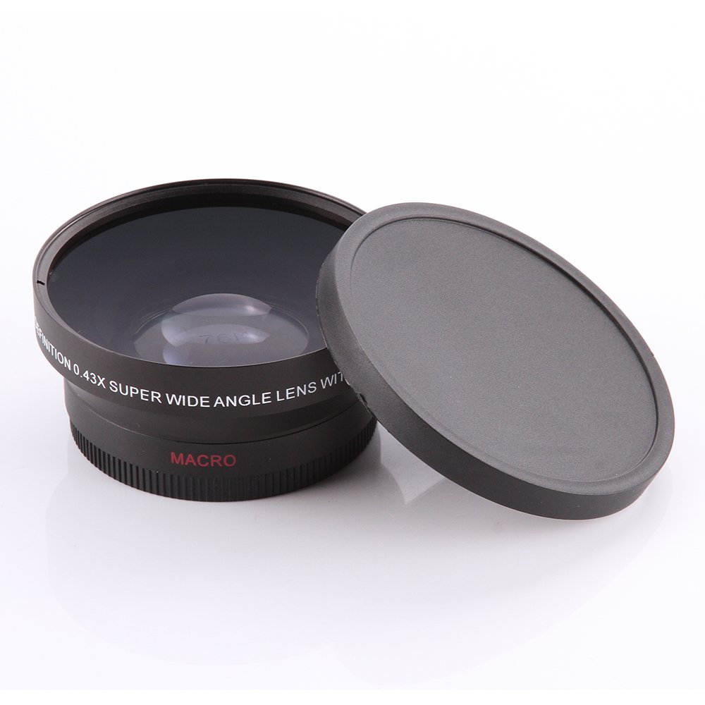 FOTGA 67mm 0.45x Objectif Grand Angle Macro Conversion pour Appareil Photo Numérique