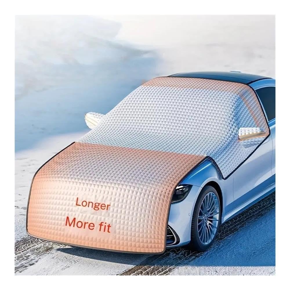 Ingrandisci la Copertura nevosa for Auto, la Protezione Invernale Antivento e Impermeabile for Il Ghiaccio