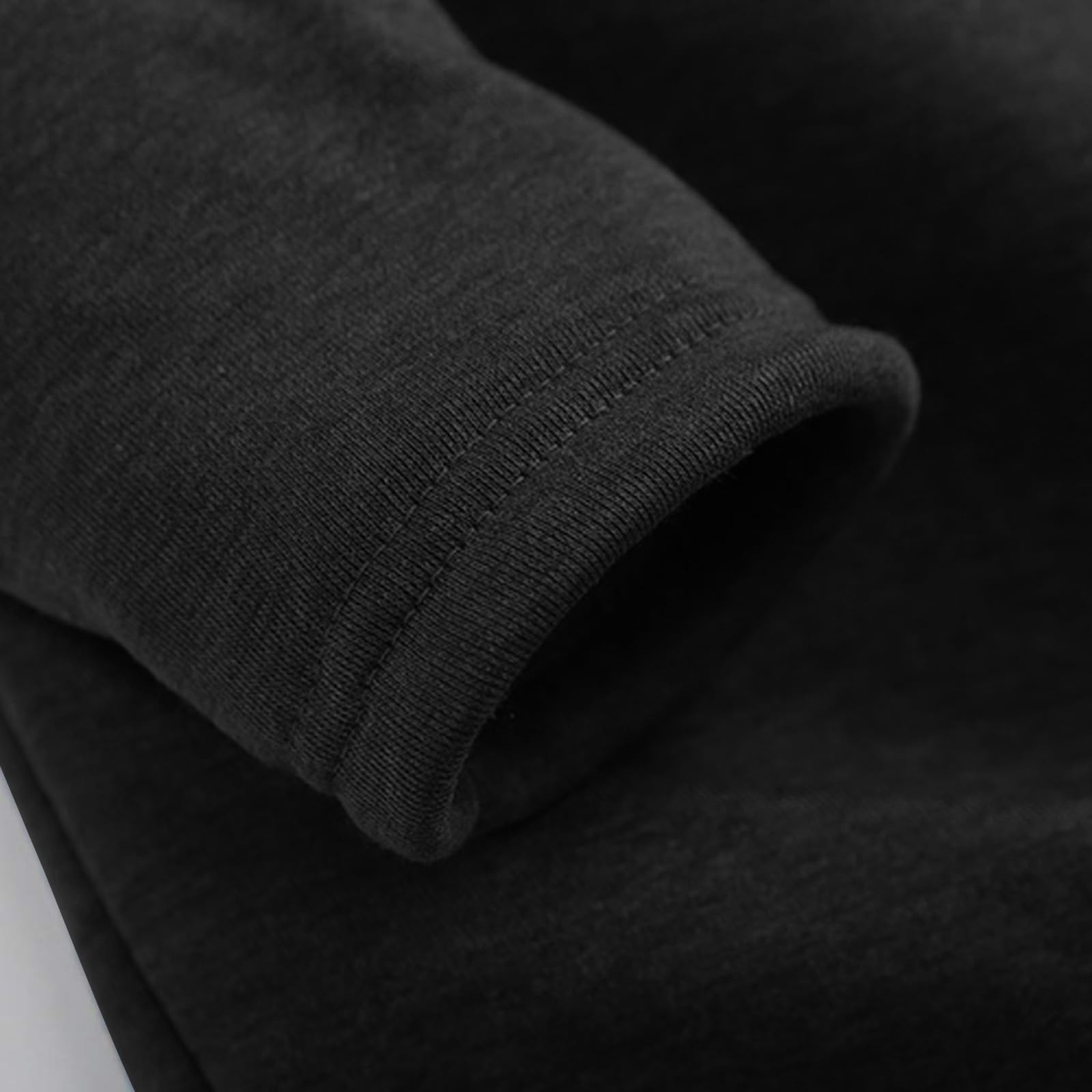 Conjunto de Pijama de Sudadera y Pantalones con Forro para Mujer para Calidez Invernal con Traje de Felpa Tops cómodos y Holgados Ropa de Estar por casa cálida de Invierno para Mujer