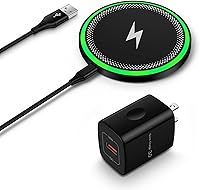 Vista 1 de For Samsung Wireless Charger Fast Charging Pad for Galaxy S25 Ultra/S26/S24 Plus/S24 FE/S24Ultra/S23+/S22/S21,15W Wireless Phone Charger Android