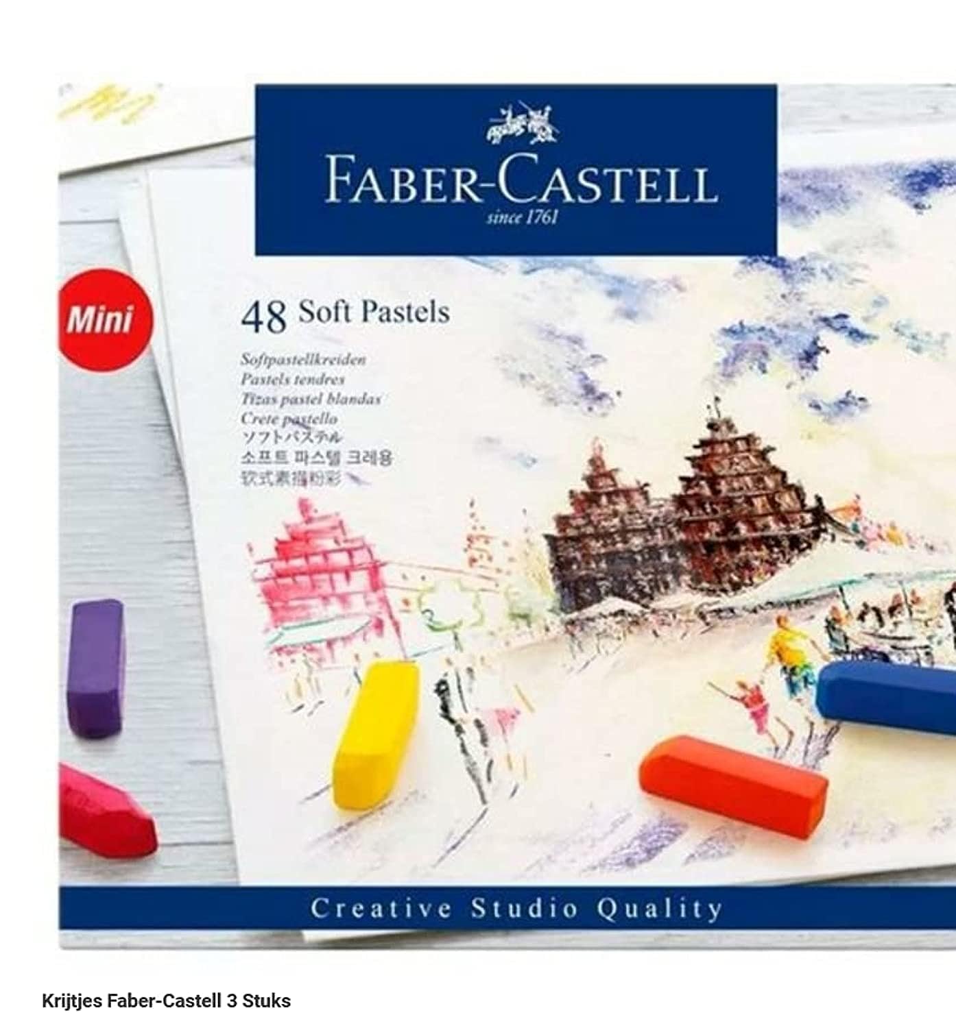 Craies Faber-Castell 3 Unités pour le dessin des enfants à la maison