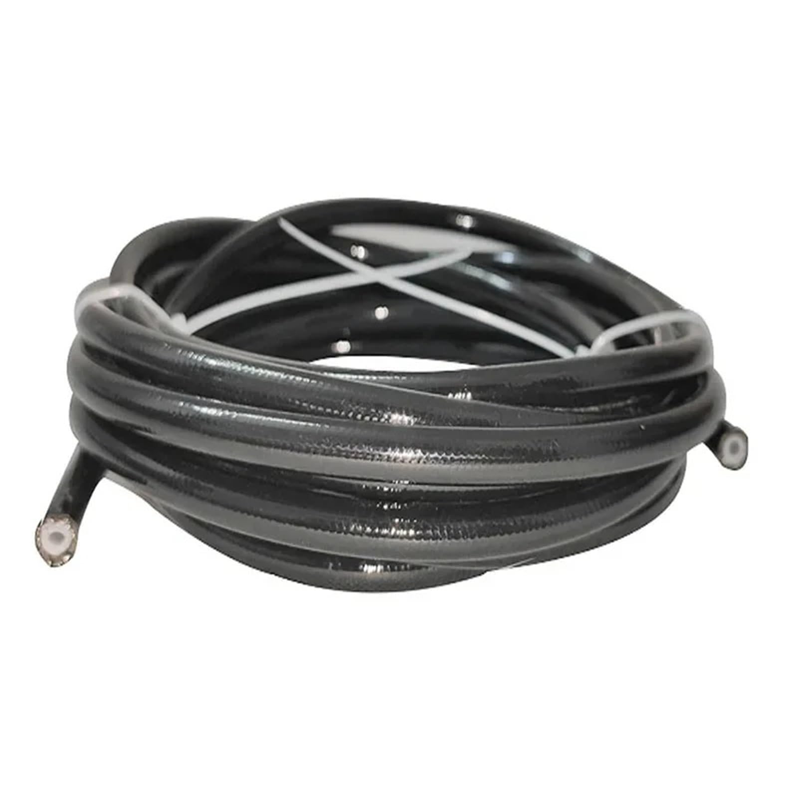 Raccords de Ligne de Frein Tuyau de frein tressé en PVC et acier inoxydable PTFE pour moto AN3 1 à 10 m(PTFE black,3m)