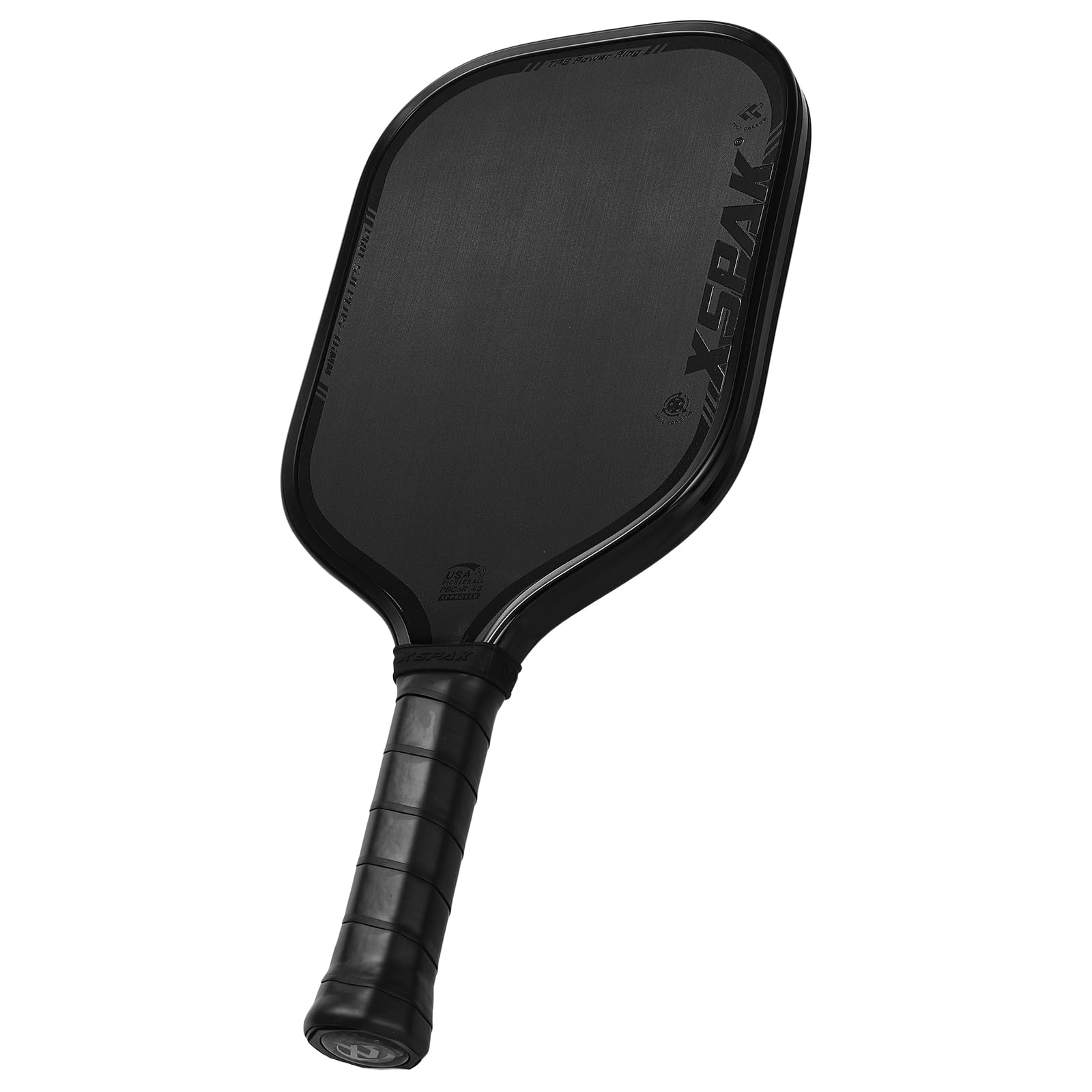XSPAK PRO Series Thermoformed T700SC Tournament Carbon Fiber Pickleball Paddle, USAPA Certified Honeycomb Core with Comfort Cushion Grip, Dominant Power &amp; Larger Sweet Spot