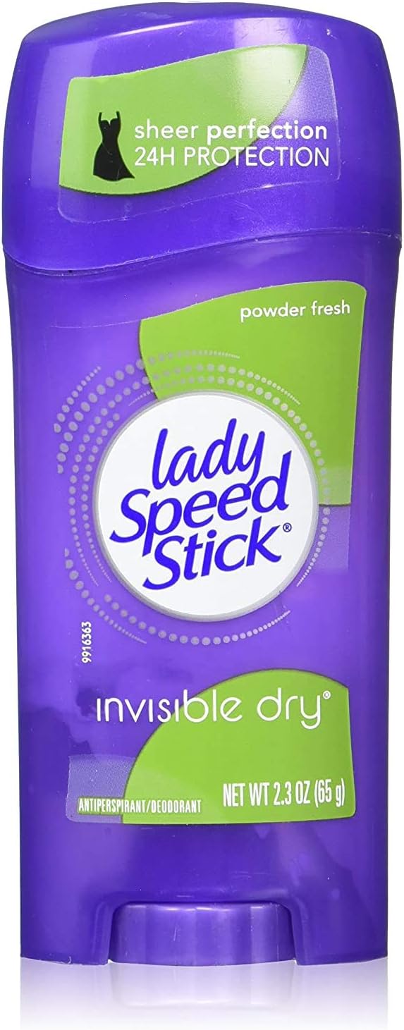 Antiperspirant Deodorant Invisible Dry, Powder Fresh 2.30 Oz, (unisex)