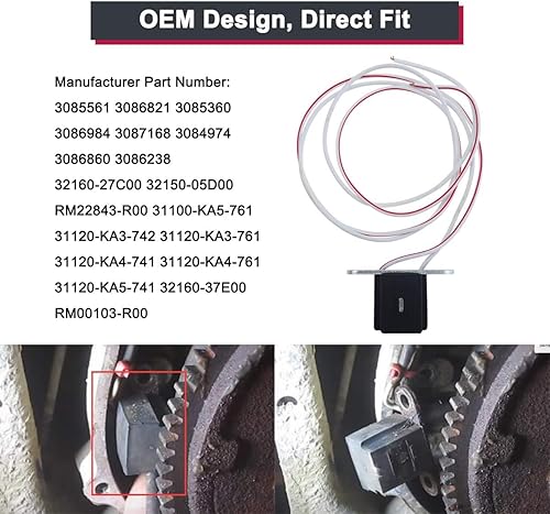 Miniatura 4 de Bobina pulsar de recogida de estator para Polaris ATV Worker 335 Sportsman 335 400 Magnum Expedition 425 ATP Big Boss Scrambler Worker Xplorer 500,