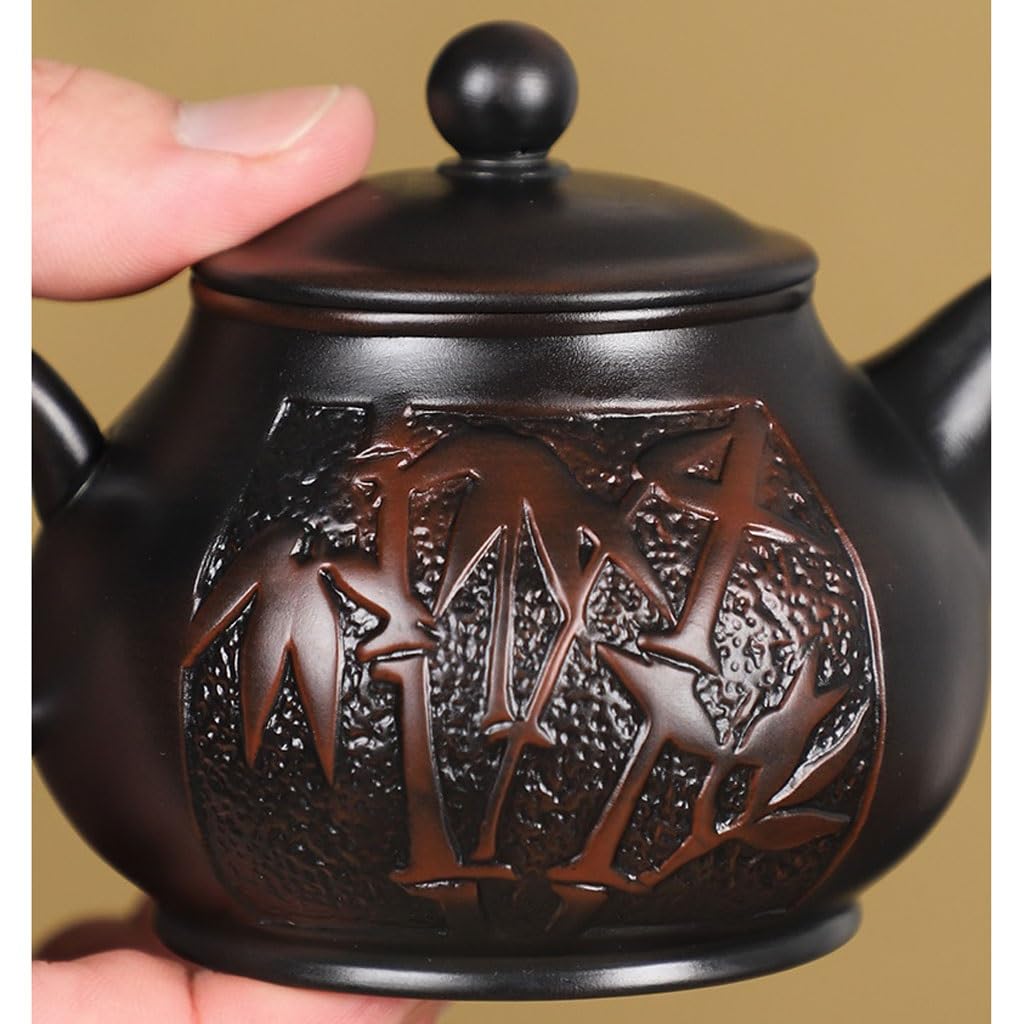Czajnik czajniczek popołudniowa herbata impreza Kung Fu fioletowy ceramiczny czajniczek domowy zestaw do herbaty ręcznie robiony czajniczek przenośny czajniczek na wodę