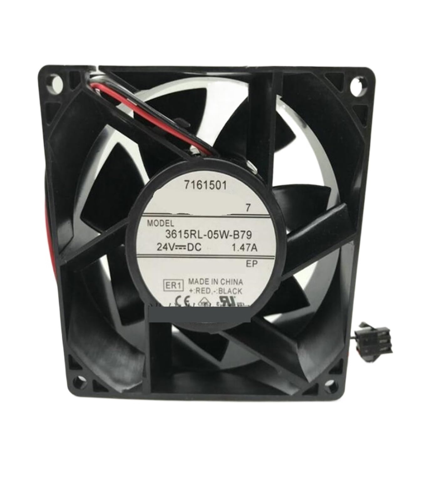 YMUGUEGH 3615RL-05W -B79 9038 DC24V 1.47A 9CM two-wire inverter cooling fan