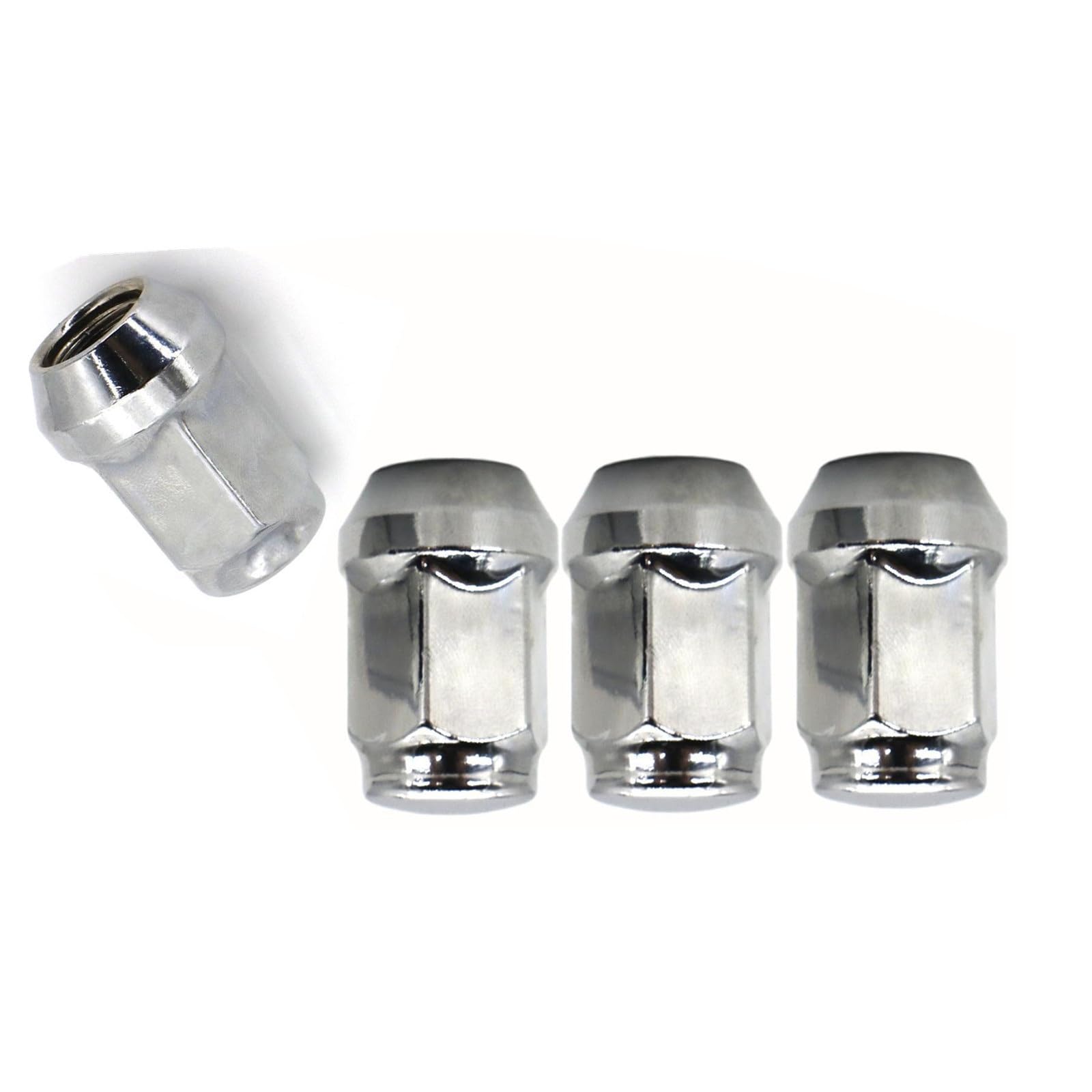 Tuercas de rueda de acero Ford E-150 E-250 E-350 de 1992 a 2014 con juego de 4 piezas cónicas 7