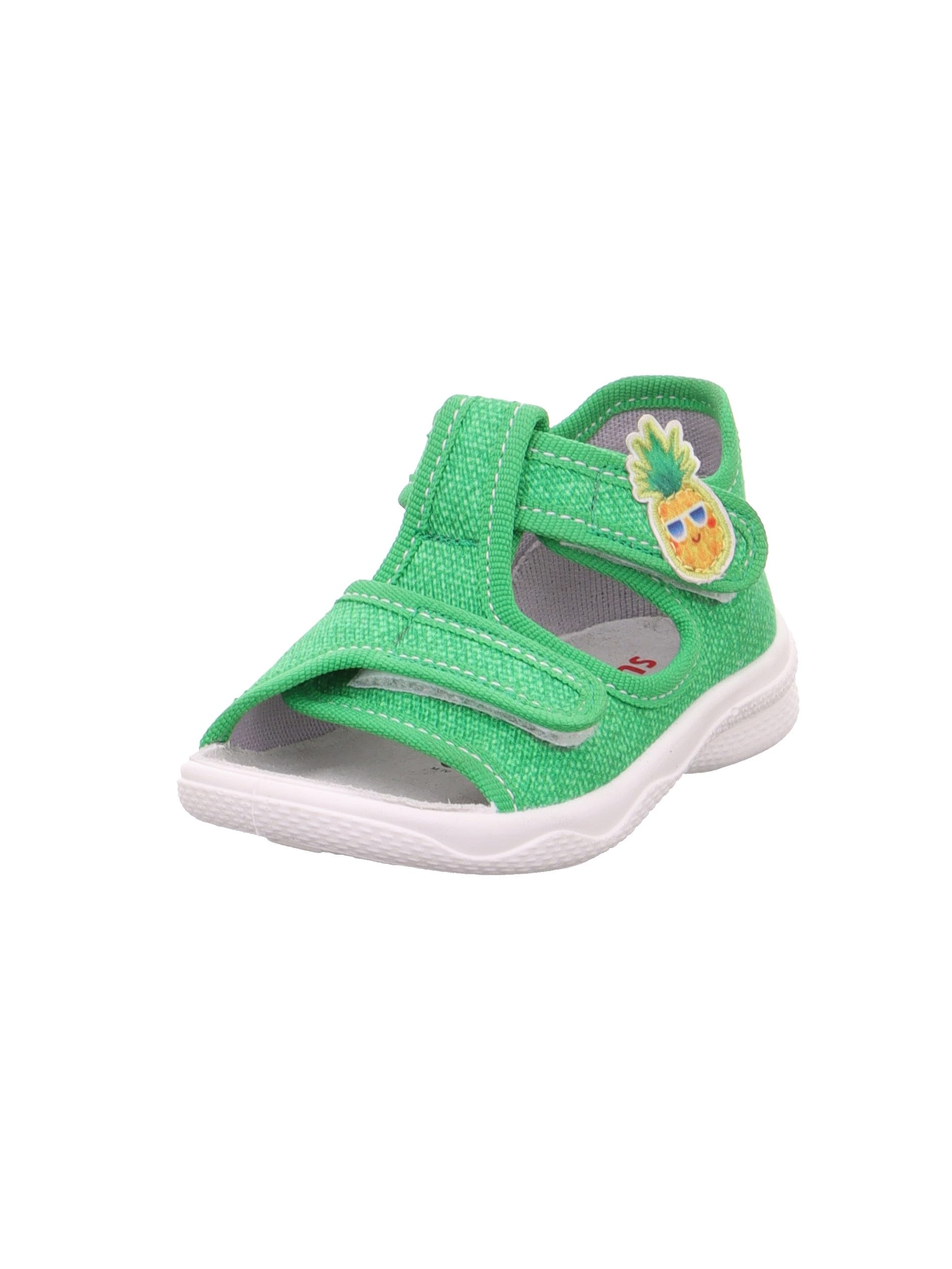 Superfit Polly Slipper, Green 7010, 1 UK Child