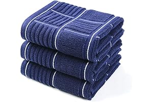 Anyi Kitchen Towels: Ultimate Drying Power with Hanging Loops