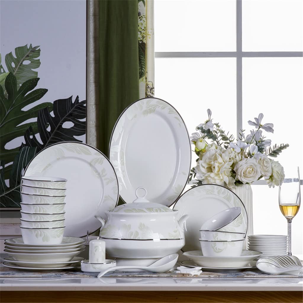 Zestaw ceramicznych zastaw stołowych Zestaw naczyń gospodarstwa domowego Zestaw misek ceramicznych z porcelany kostnej Zestaw prezentowych naczyń kuchennych