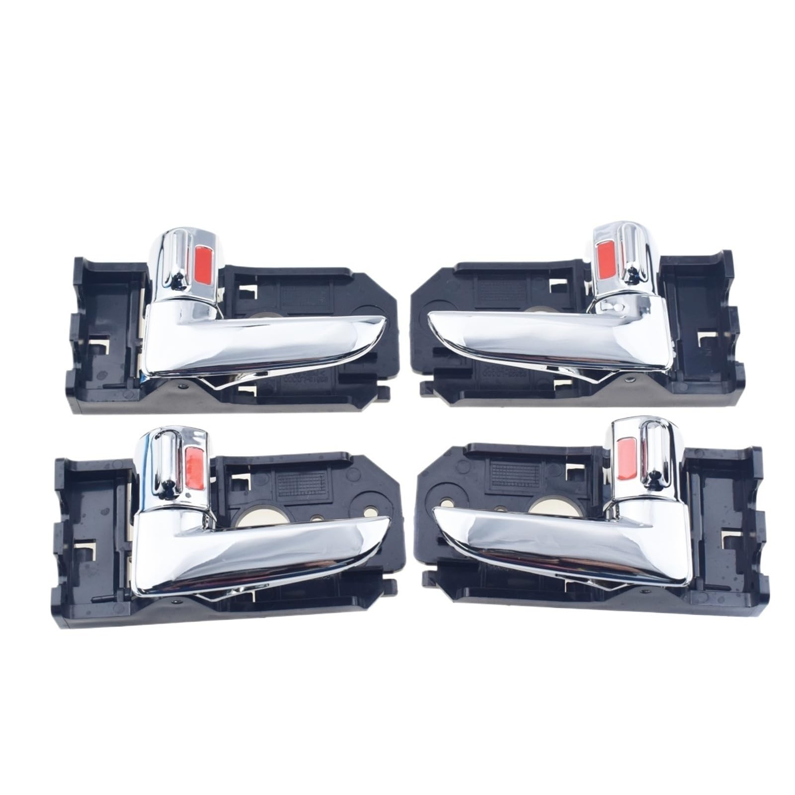 Ohkylsd Chrome Inside Door Handle Black Beige Chrome Outside Or Inside Car Door Handle 82650-2F000 82660-2F000 For Kia For Spectra For Cerato 2.0L 2004-2009 Replacement Handles