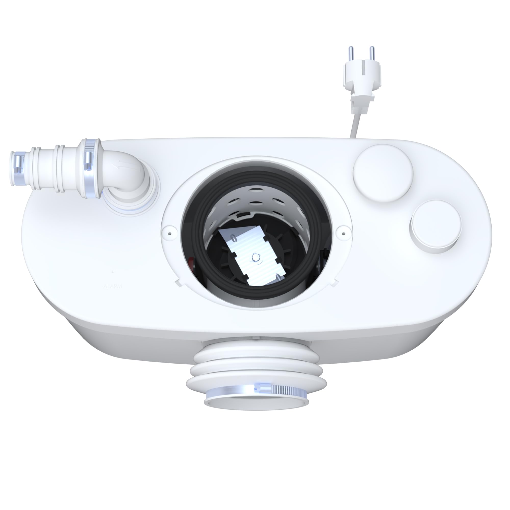 SFA - Sanibroyeur Silencieux (46 dB) Sanipro XR Up - Broyeur WC pour Salle de Bain Complète - Installation et Maintenance Facilitées - 43,2 x 23,9 x 31,9 cm - 400W - Made in France