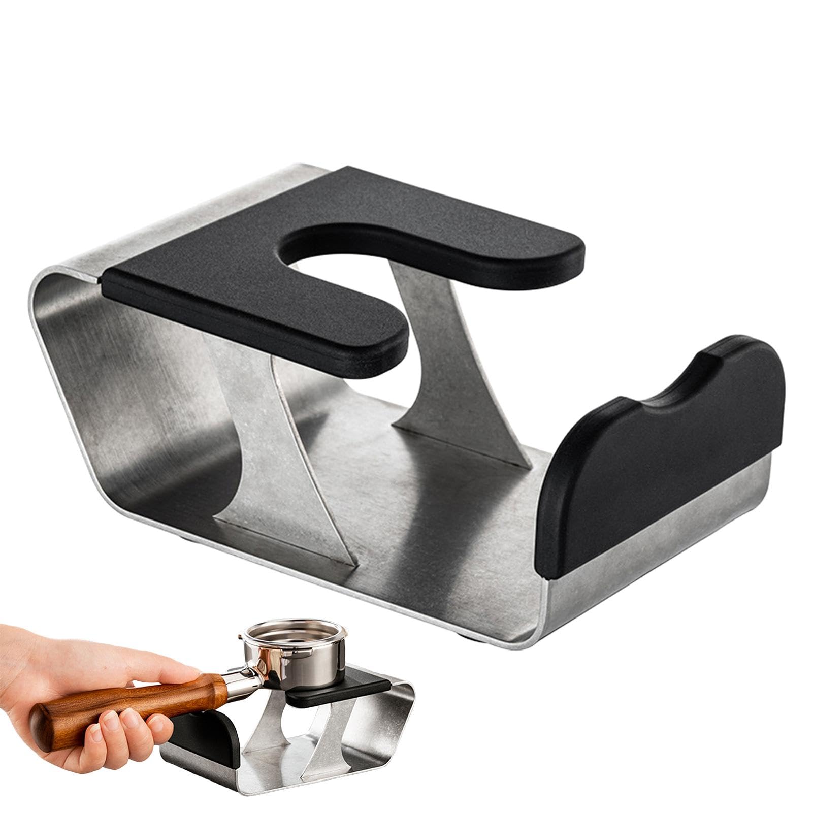 Support de Tamper Anti-dérapant en Inox pour Organisateur de Café