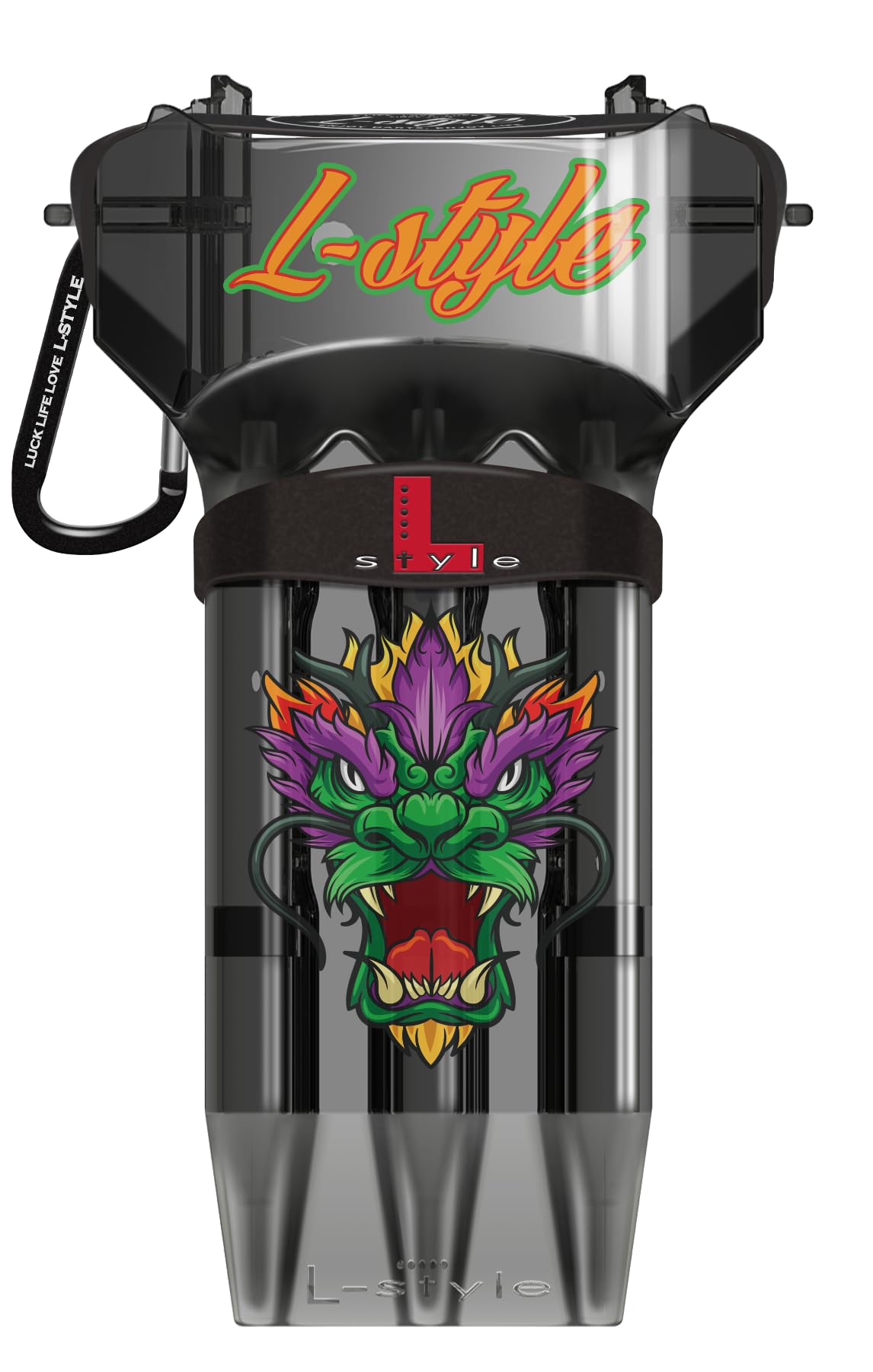 L-Style Krystal One Jules Van Dongen Clear Black, Transparent, Black