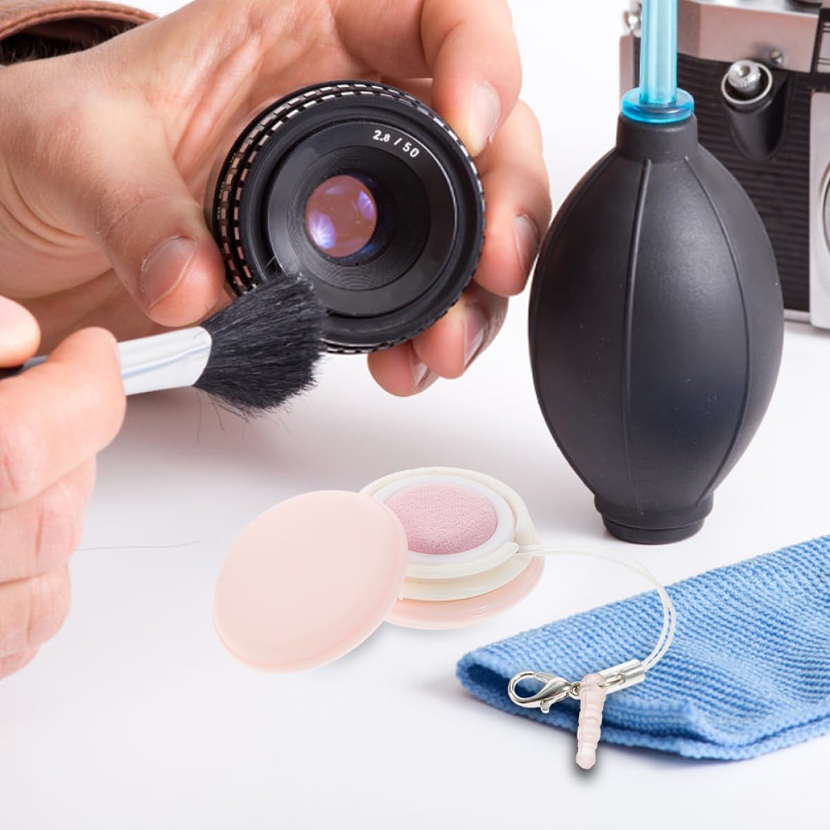 Healeved 30piezas Paquete De Paños Limpiadores De Pantallas Forma De Macaron De Limpieza De Microfibra Para Gafas Teléfonos y Laptops Sin Rayones Ni Manchas Para Uso Diario
