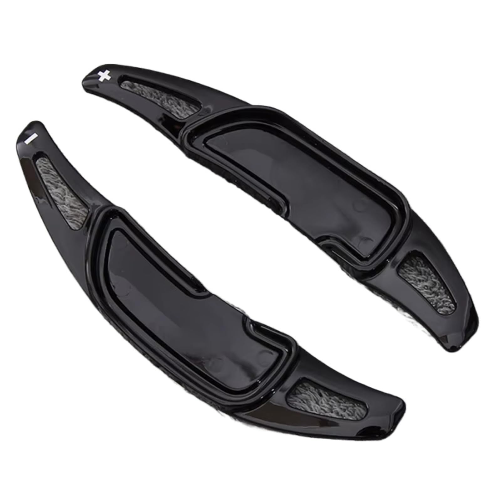 Xinwelz Black Car Shift Paddles Compatible With Benz For C63 For E63 For S63 Car Steering Wheel Paddle Shifter Extension Shifters For Fit(Black)