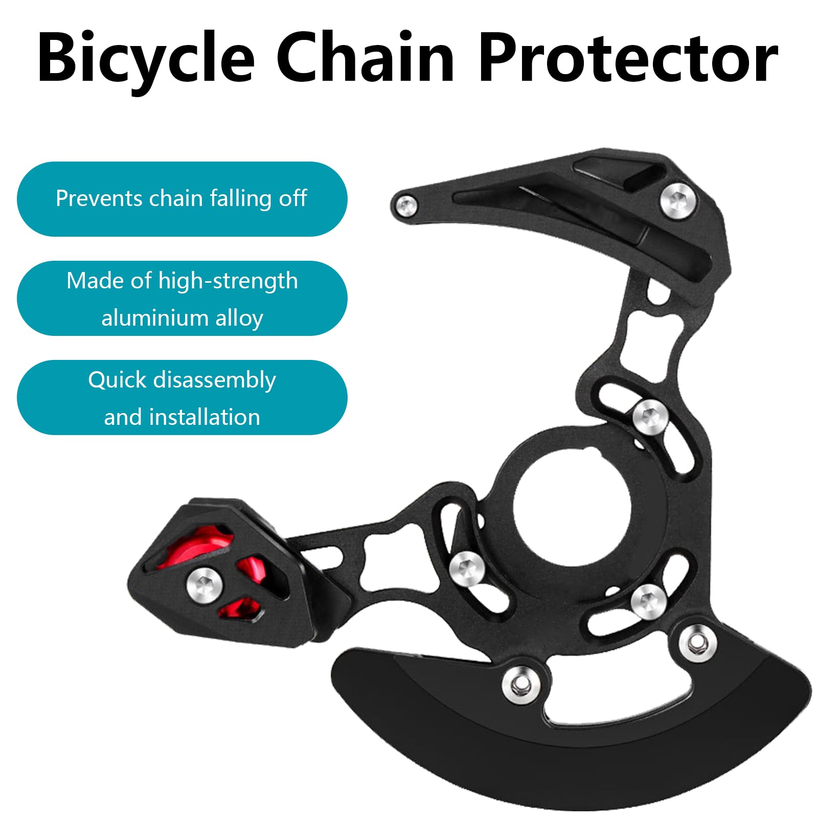 Guida Catena, Guida Catena Bicicletta MTB ISCG05 ISCG03 32-38 Denti Guida Catena Protezione In Lega Di Alluminio Per Biciclette Per La Maggior Parte Delle Biciclette Bici Da Strada Mountain Bike