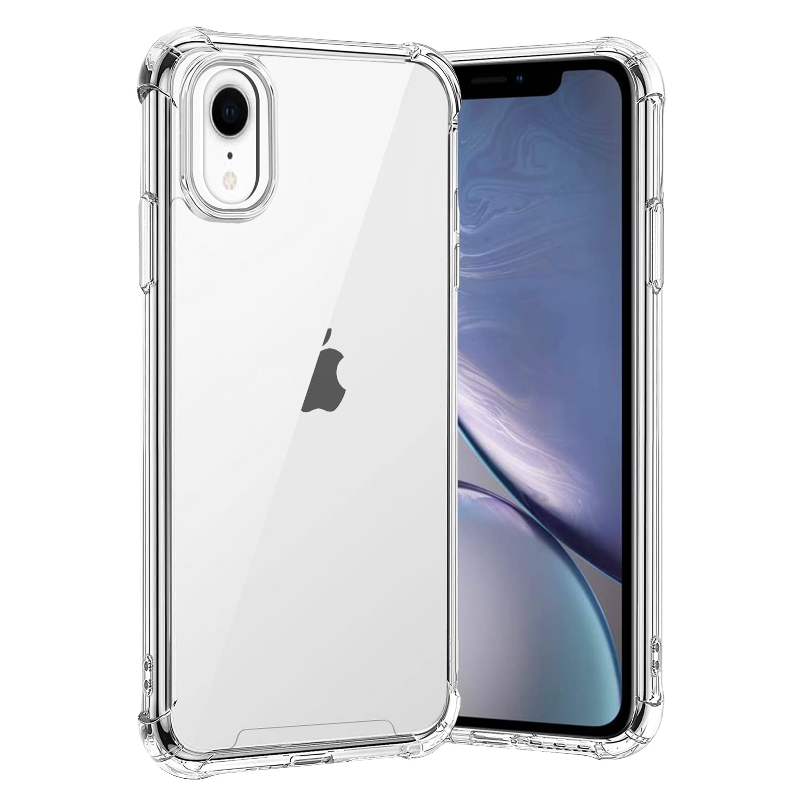 iPhone - gonesh0131  Case for iPhone XR 6.1-Inch, Gueche Crystal Clear Shockproof