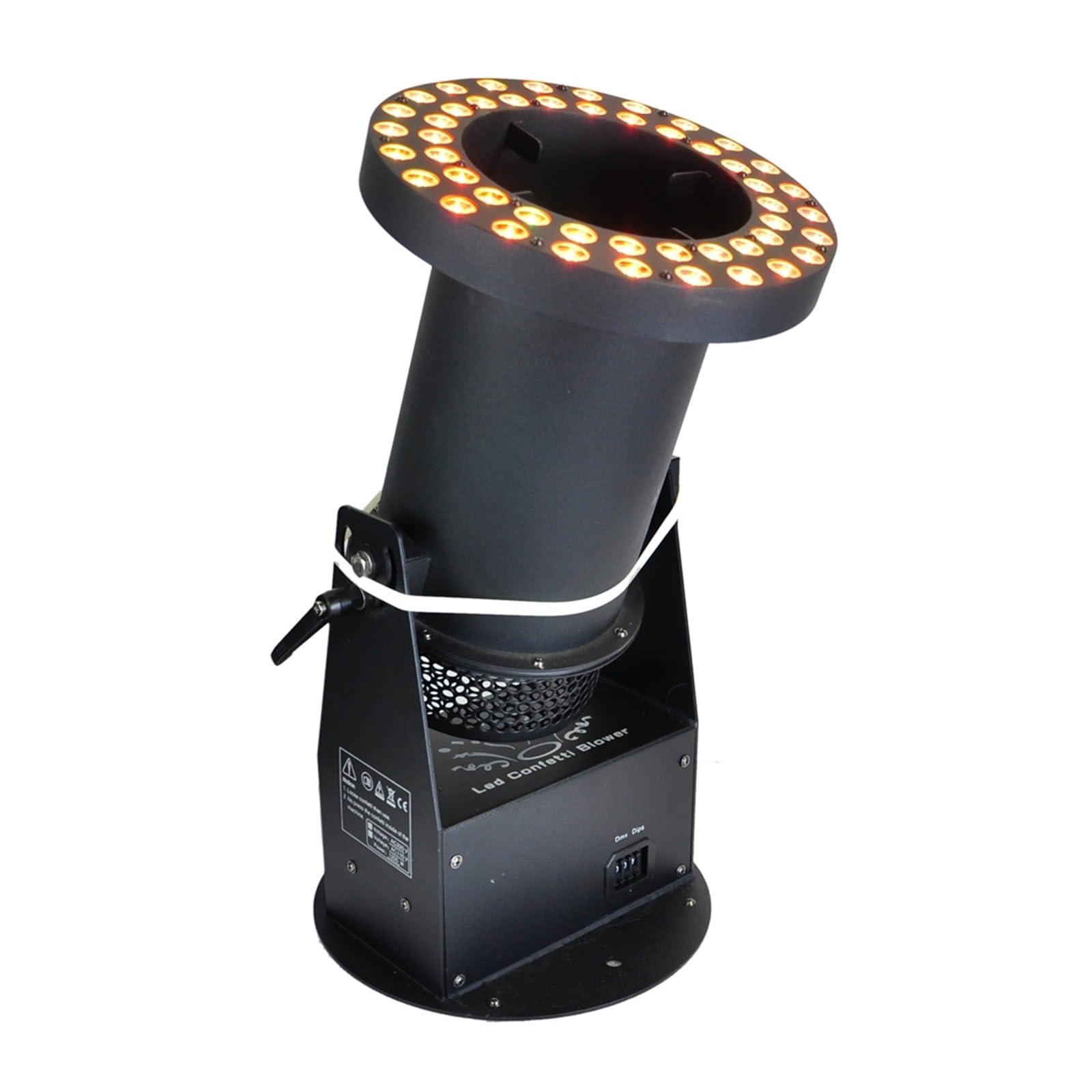 Armata Konfetti, Led elektryczna konfetti papierowa maszyna strumieniowa 1200 W sterowanie 2 kanały RGB 3 kolory restauracja taniec weselny konfetti