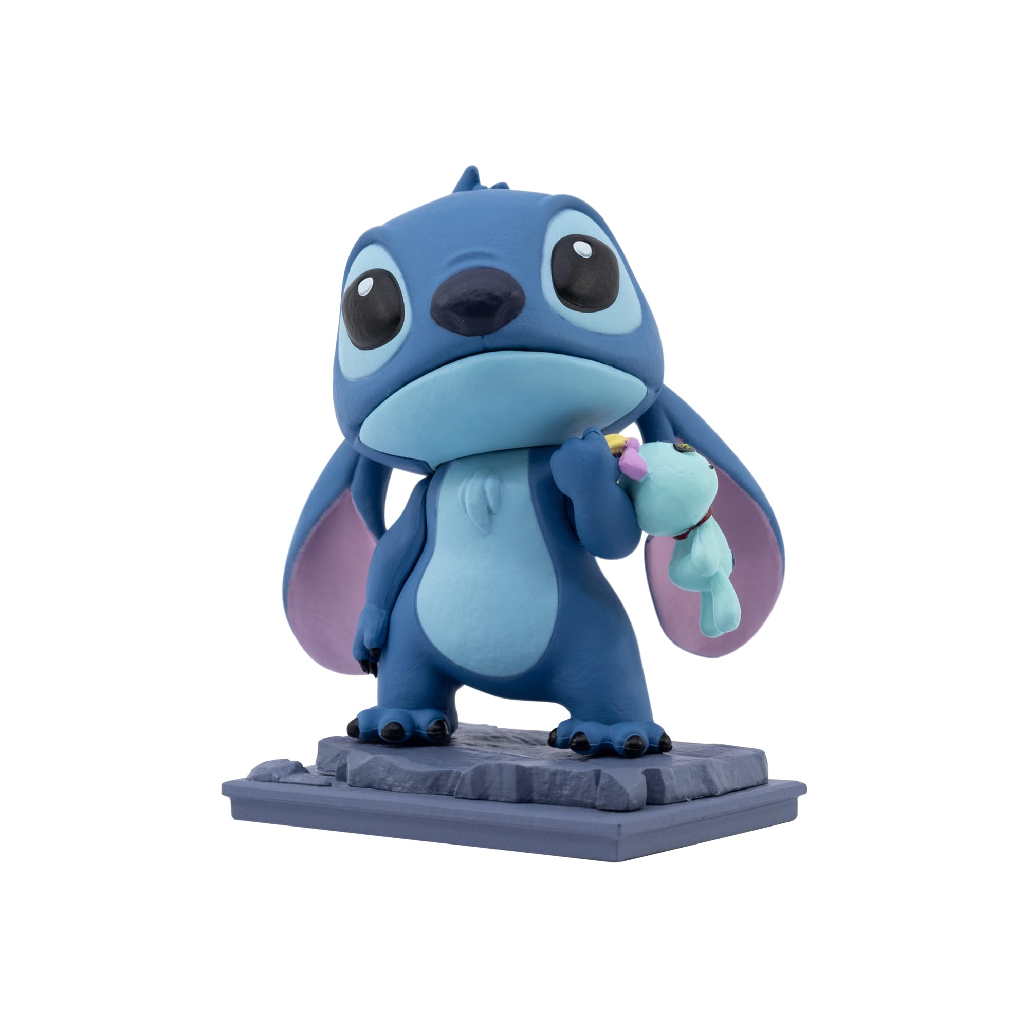 YuMe Stitch Standing in Contrapposto 2.5" Mini Figure Collectable in Hero Window Box | Officially Licensed Disney Merchandise | Toy Gift for Kids, Adults & Movie Fans | Get All 6 Art Gallery Figures