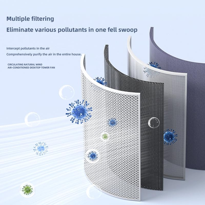 Purificador de aire de escritorio con filtracion multiple miniatura 4