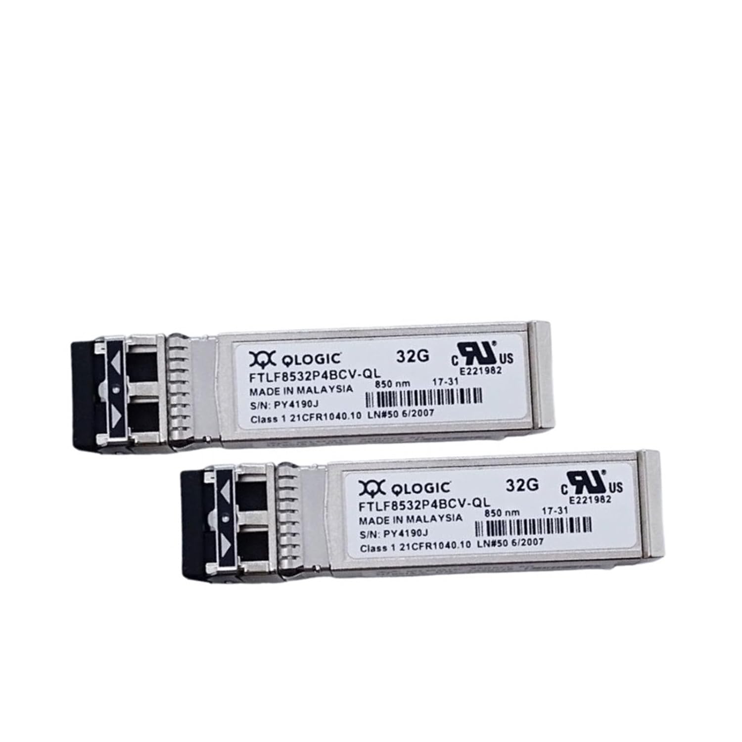 Multimode FTLF8532P4BCV-QL 32G 850nm 100m Fiber Optic Module
