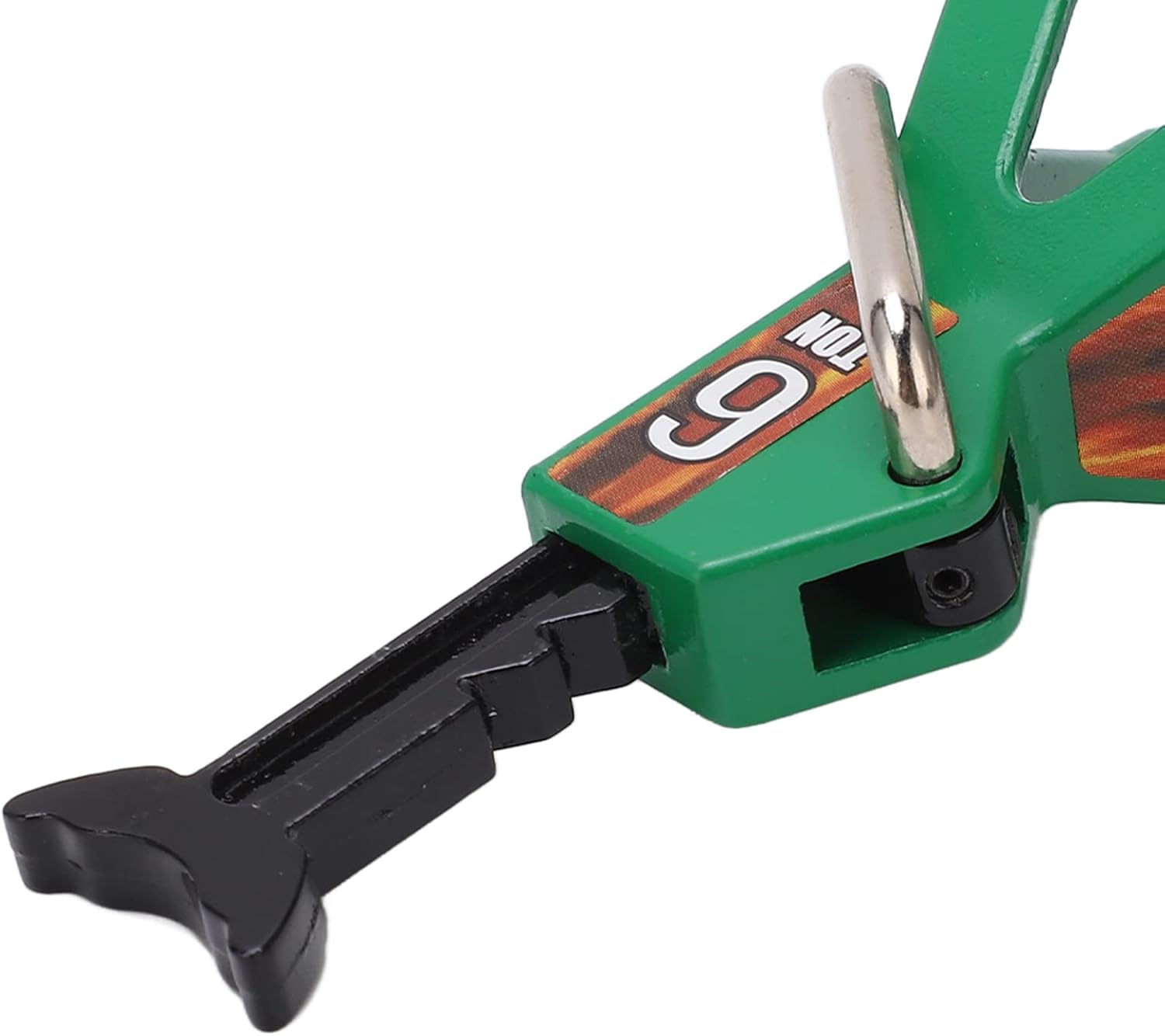 SUNGOOYUE Portable RC Jack Stand Set, Height Simulation Decorative Accessory Mini Lifting Jack for SCX10 D90 110 RC Car (Green)
