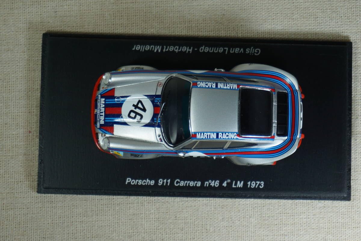 Amazon | 1/43 ルマン spark Porsche 911 Carrera RSR R7#46 1973 Le