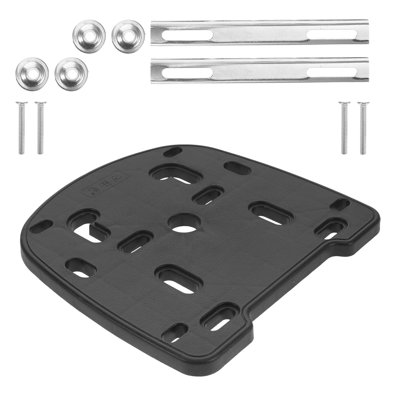 1 Jeu de Base de Tronc – Porte-Bagages arrière – à Dos de réservoir magnétique – Support pour Top Case – Noir PP