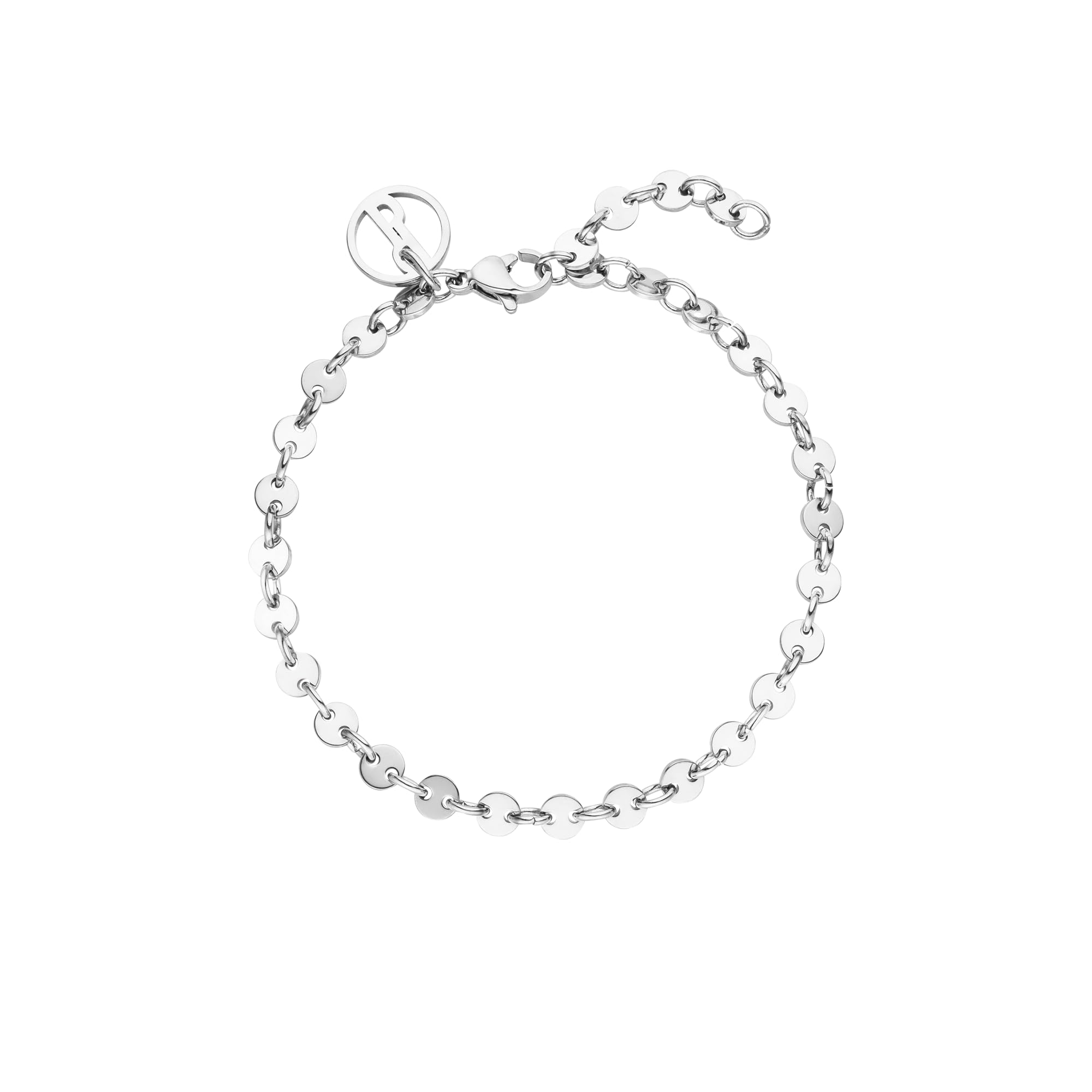 Purelei® Czysta bransoletka damska wodoodporna, elegancka prosta bransoletka ze stali nierdzewnej, prezent dla kobiet, regulowana długość 16-19 cm