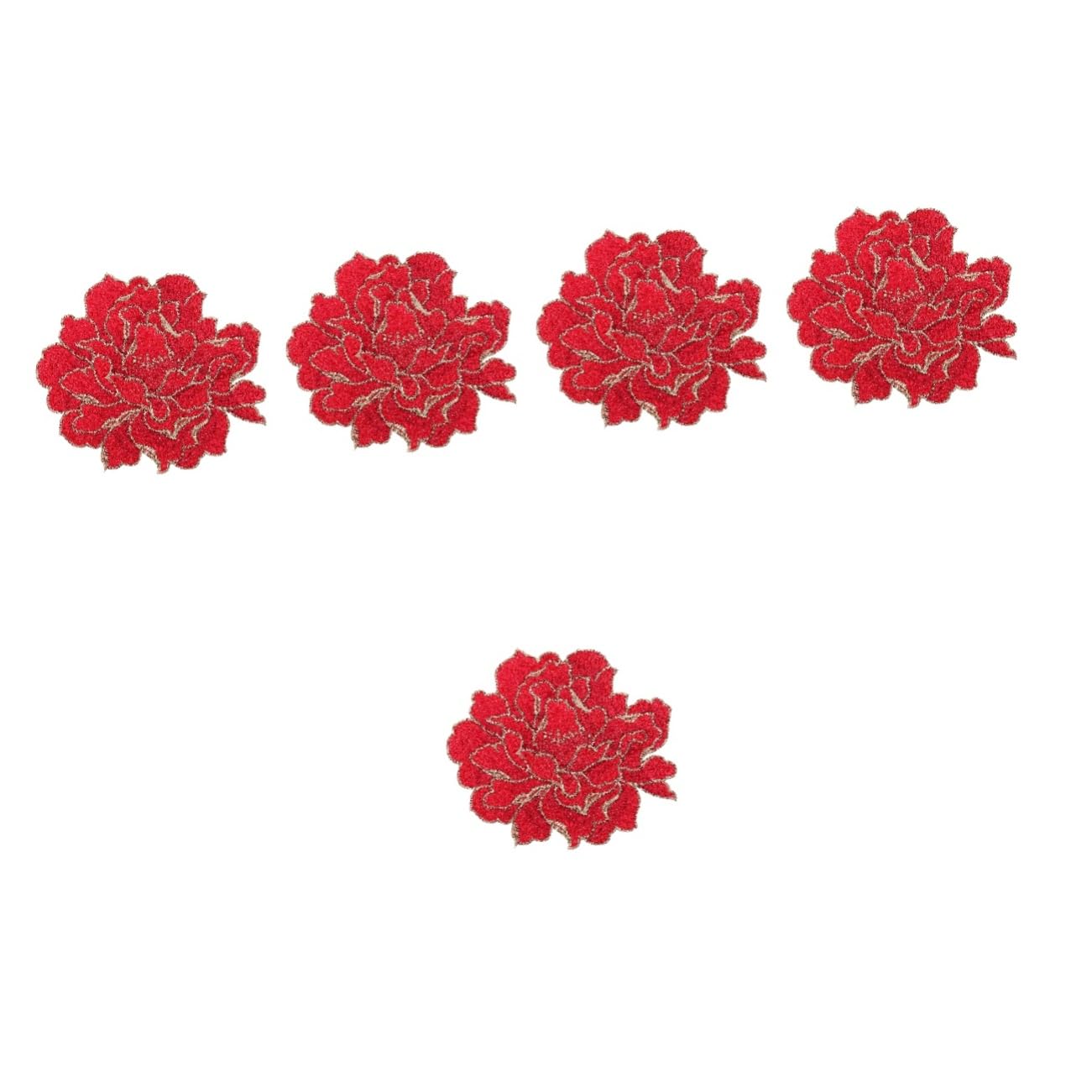 Hohopeti 5pezzi Patch Ricamata Per Abbigliamento Toppe Per Su Jeans Maglioni e Accessori Patches Per Riparazioni e Decorazioni