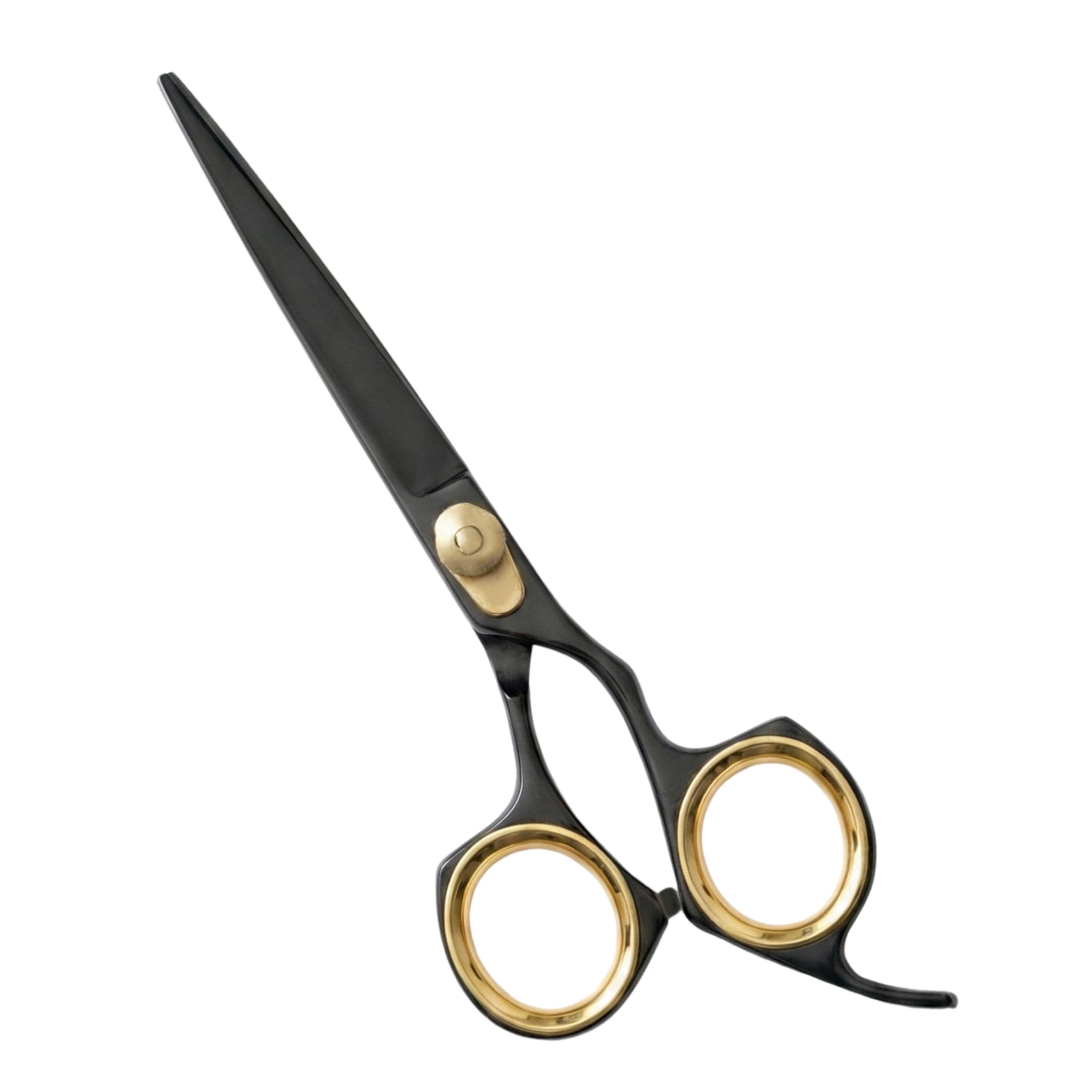Asm Instruments Women's Black Asm Professional Hairdressing Barber Hair Scissors - Heavy Duty Stainless Steel Sharp Hairdressing Scissors For Cutting - Barber Hair Scissor For & Men, Adult (, 6.5")