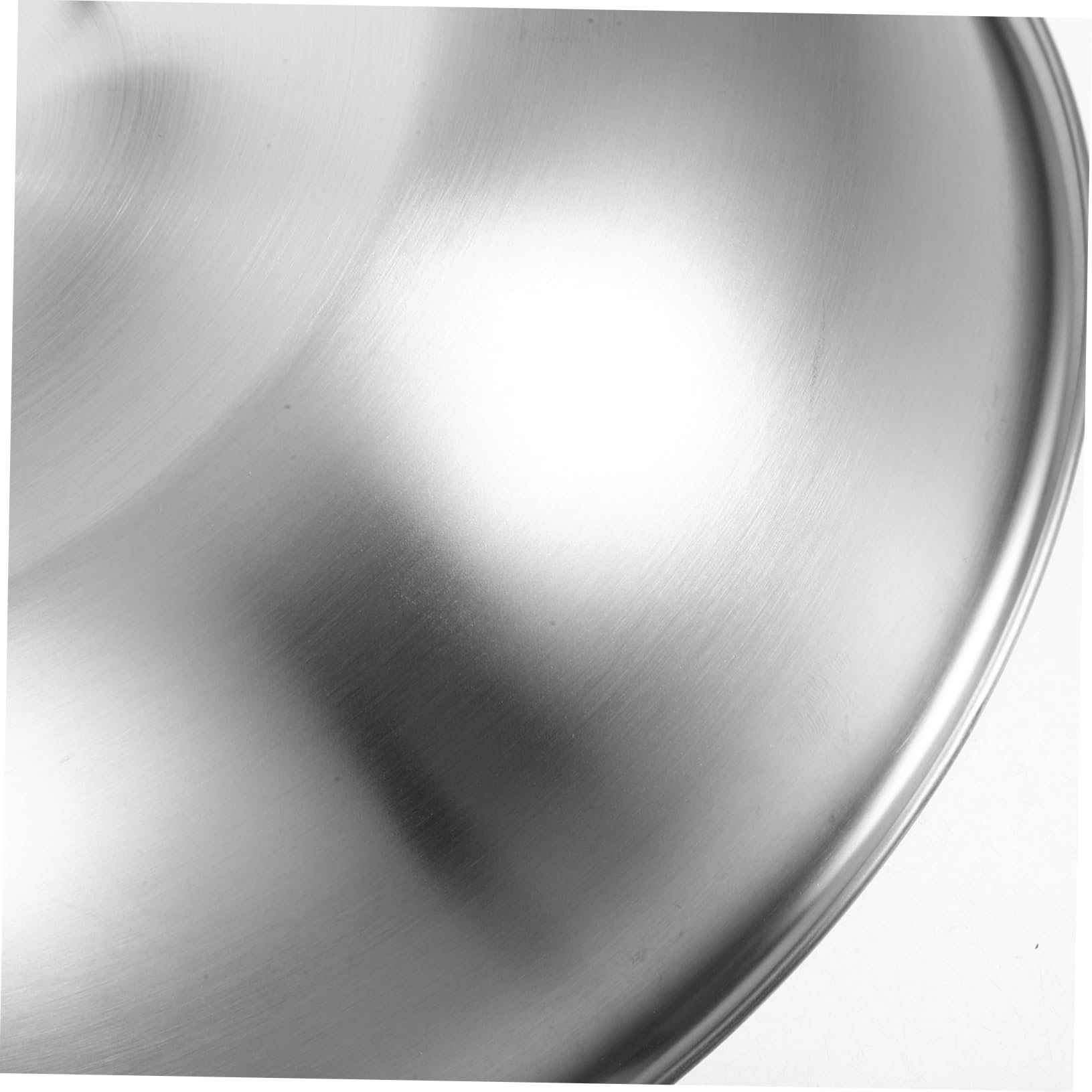 Coperchio per Pentole in Acciaio Inox Manico in Silicone, Cupola Alta per Bbq e Ristorante, Distribuzione Uniforme del Calore