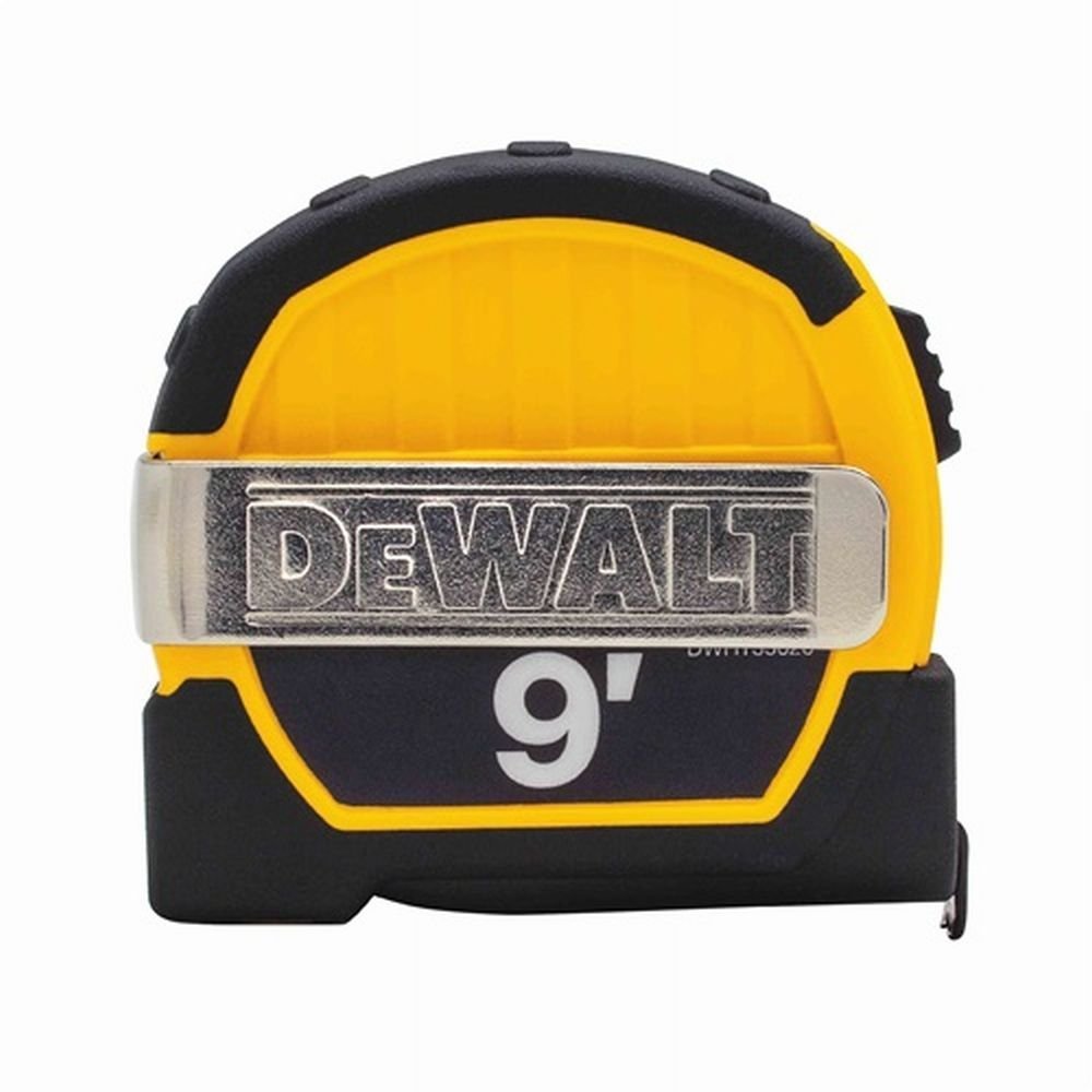 Dewalt DWHT33028M 6 Pack 9ft. Magnetic Pocket Tape Measure, Black and Yellow6