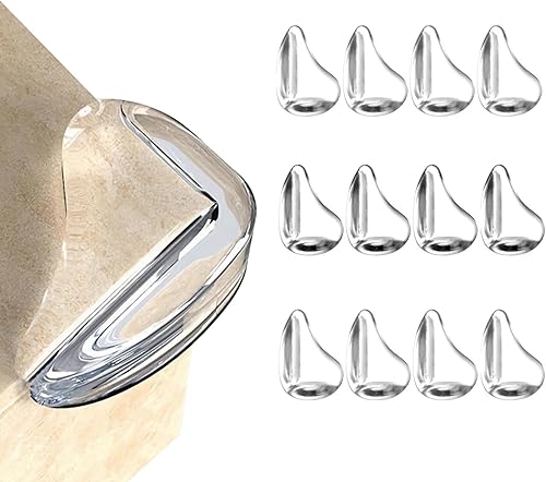 Miniatura 8 de Paquete de 16 protectores de esquina, protectores de esquina para bebés, protector de esquina de mesa y parachoques de seguridad de bordes para