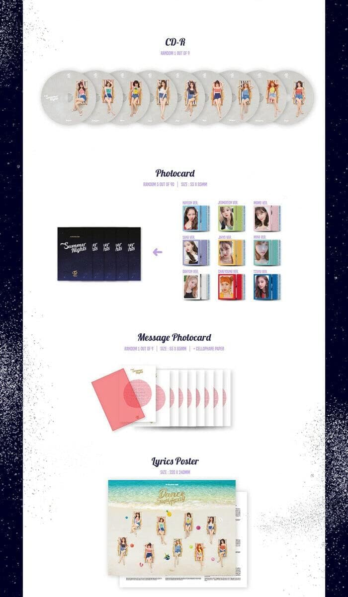 TWICE - [Summer Nights] 2nd Special Album (Ver. B)