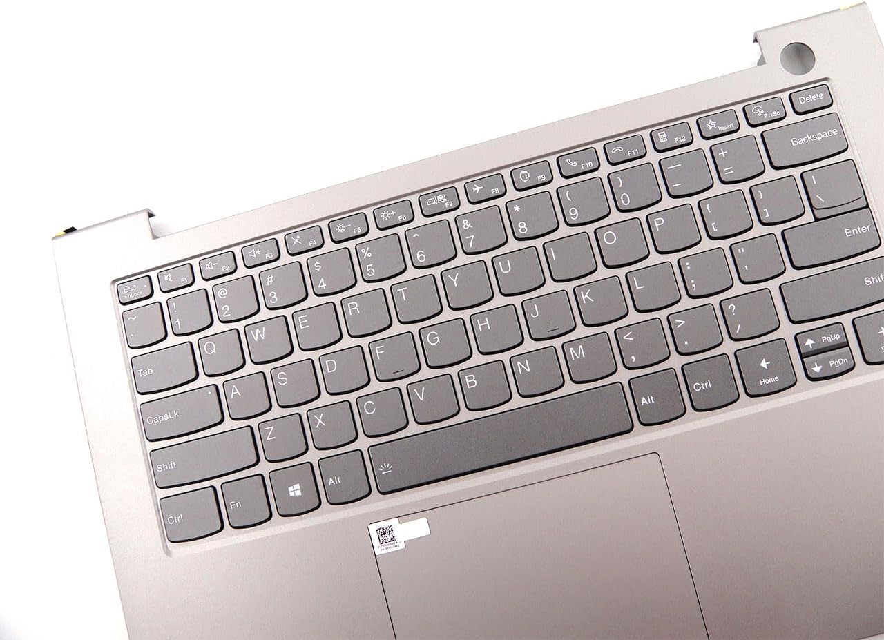 Parts for Lenovo ThinkBook 14 G4 ABA IAP Palmrest Keyboard Bezel US Backlit MG Gray 14.0 inch 5CB1J09068