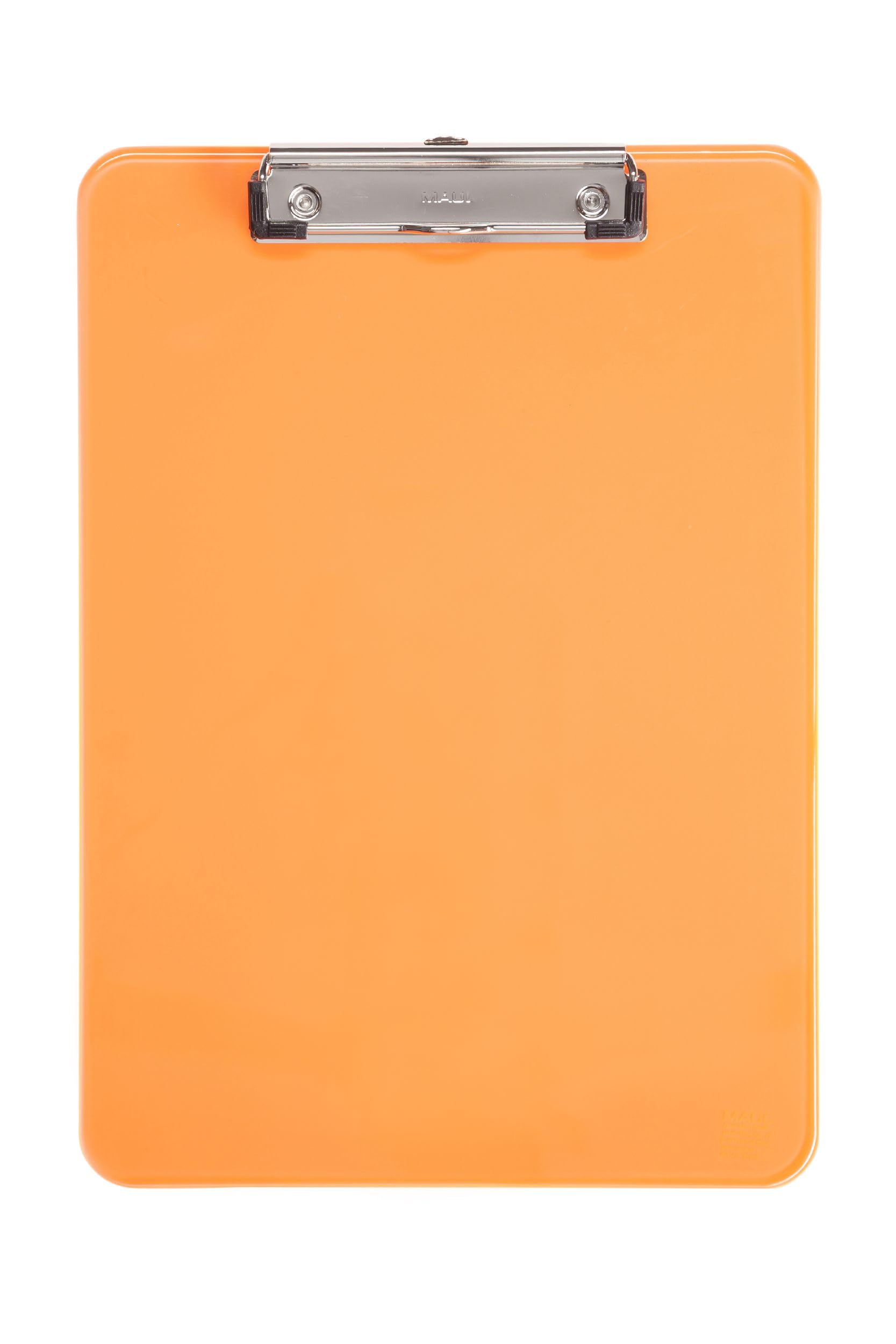Maul 2340641 Clipboard Orange Transparent 226 X 318 X 15Mm Clipboards