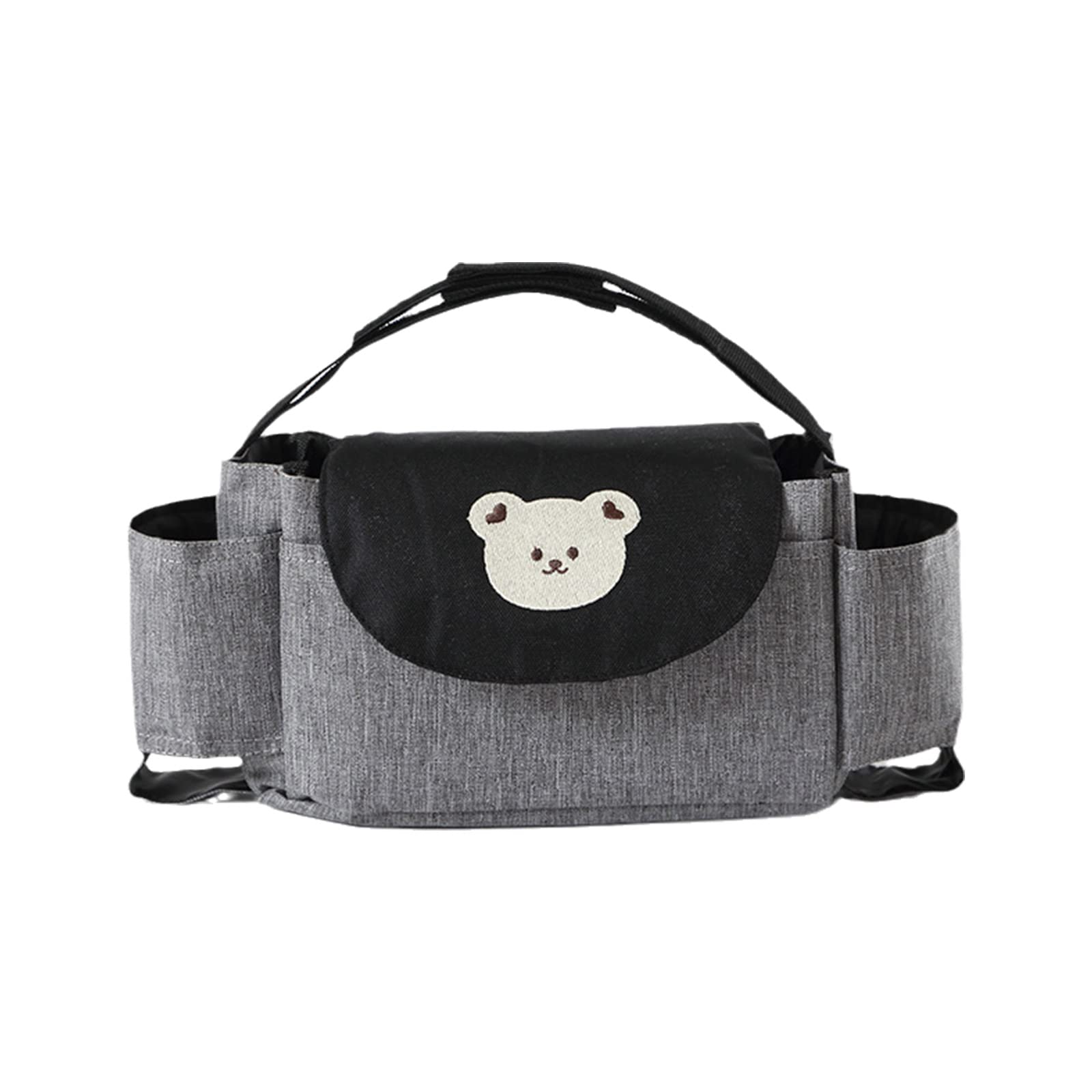 oringnat Upgraded Organiser Pram Bag Large Capacity Pushchair Bag Pram Storage Bag for Babies